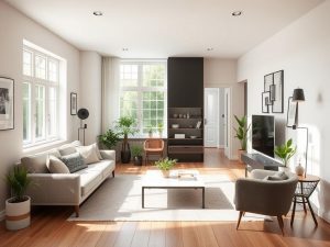 Stiluri de amenajare moderne pentru case mici