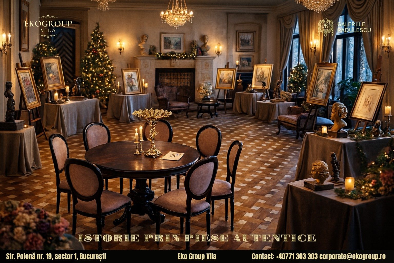 Istoria Crăciunului redescoperită prin fascinanta atmosferă a anilor ’30 la Eko Group Vila