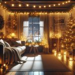 Transformă livingul cu lumini solare accesibile pentru serile de Crăciun